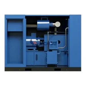 Máy nén khí trục vít không dầu VFD Trung Quốc