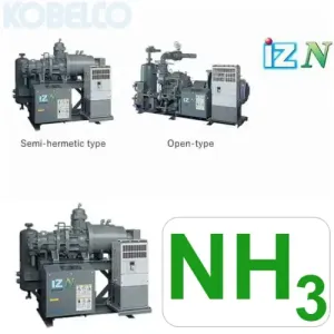 Máy nén lạnh trục vít Kobelco iZN-SHα-iZαⅡ