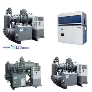 Máy nén lạnh trục vít Kobelco iZN-SHα-iZαⅡ