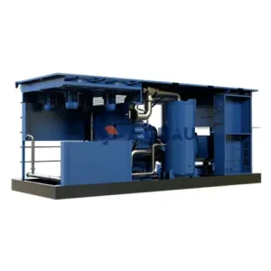 Máy nén khí trục vít 2 cấp nén tốc độ cố định Trung Quốc