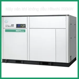 Máy nén khí không dầu Hitachi 132-240kW Next II Series 2 cấp nén