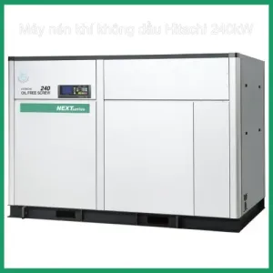 Máy nén khí không dầu Hitachi 132-240kW Next II Series 2 cấp nén