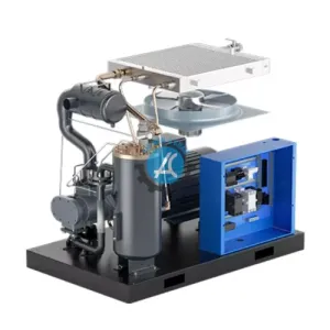 Máy nén khí trục vít có dầu Trung Quốc 7.5-75kw